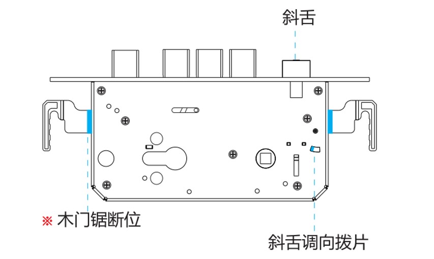 一握開智能鎖怎么安裝